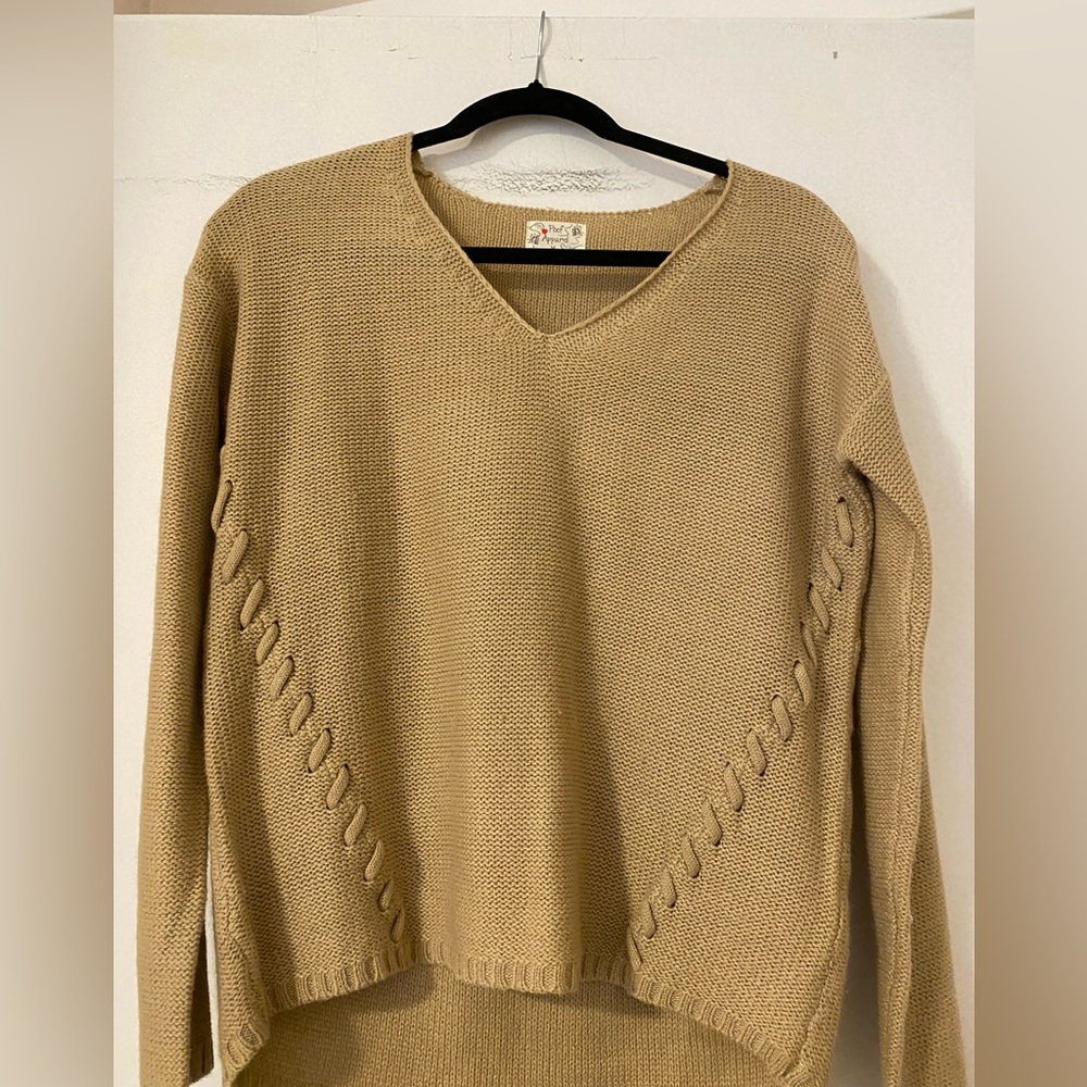 woven sweater